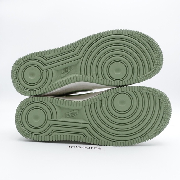 NEW Nike Air Force 1 '07 NN Sneakers DV3808-106 Sail/Oil Green/Sail - Picture 7 of 7